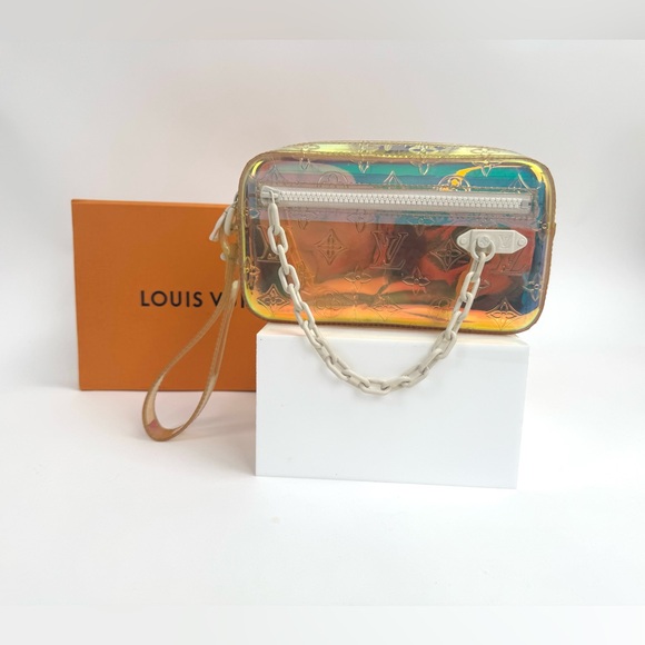 Louis Vuitton Prism Monogram x Virgil Abloh Collaboration Volga Full Includion - Picture 1 of 8